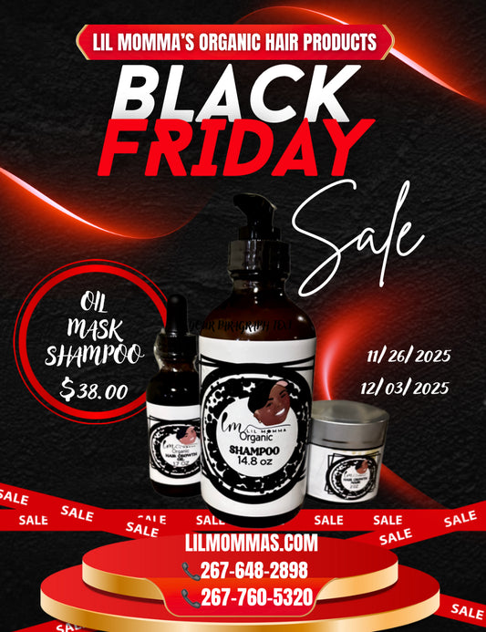🖤 BLACK FRIDAY SALE 🖤 LIL MOMMA’S ORGANIC HAIR GROWTH PRODUCTS